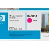 Toner laser hp 124a q6003a pour color laserjet 1600/2600n/260dn/dtn/cm1015/1017 couleur magenta 2000p