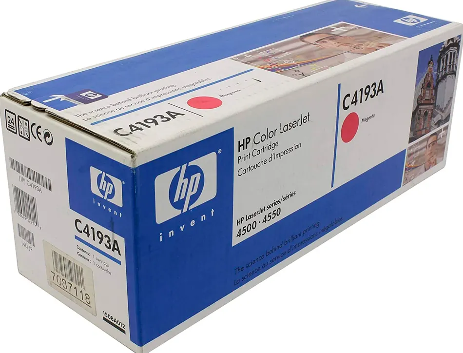 Toner laser hp c4193a couleur magenta 6000p