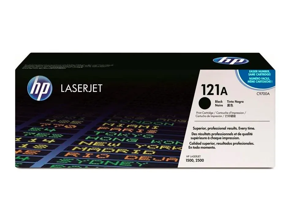 Toner laser hp n.72 c9700a couleur noir 5000p