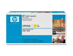 Toner laser hp n.645a c9732a couleur jaune 12000p