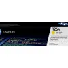 Toner laser hp n.126a ce312a 126a coloris jaune 1000p