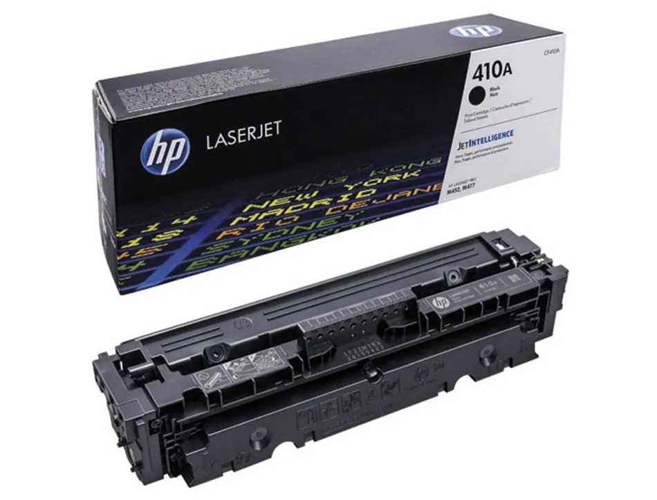 Toner laser hp n.410a laserjet pro m377/m452/mfp m477 couleur noir 2300p