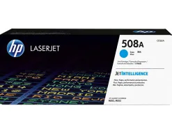 Toner laser hp n.508a laserjet entreprise m552/m553/m577 couleur cyan 5000p