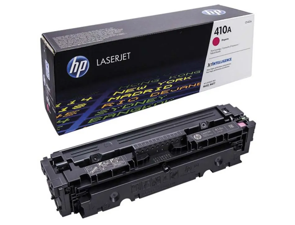 Toner laser hp n.410a laserjet pro m377/m452/mfp m477 couleur magenta 2300p