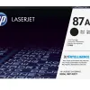 Toner laser hp n.87a laserjet entreprise m506/mfp m527 & laserjet pro m501 couleur noir 9000p
