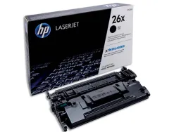 Toner laser hp n.26x laserjet pro m402/mfp m426 couleur noir 9000p