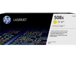 Toner laser hp n.508x laserjet entreprise m552/m553/m577 couleur jaune 9500p