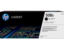 Toner laser hp n.508x laserjet entreprise m552/m553/m577 couleur noir 12500p