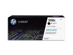 Toner laser hp n.508x laserjet entreprise m552/m553/m577 couleur noir 12500p