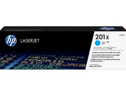 Toner laser hp n.201x laserjet pro mfp m277/m274/m252 couleur cyan 2300p