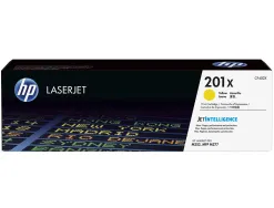Toner laser hp n.201x laserjet pro mfp m277/m274/m252 couleur jaune 2300p