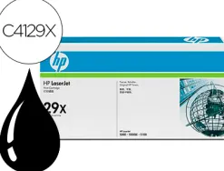 Toner laser hp 29x c4129x pour laserjet 5000/5100 couleur noir haute capacité 10000p
