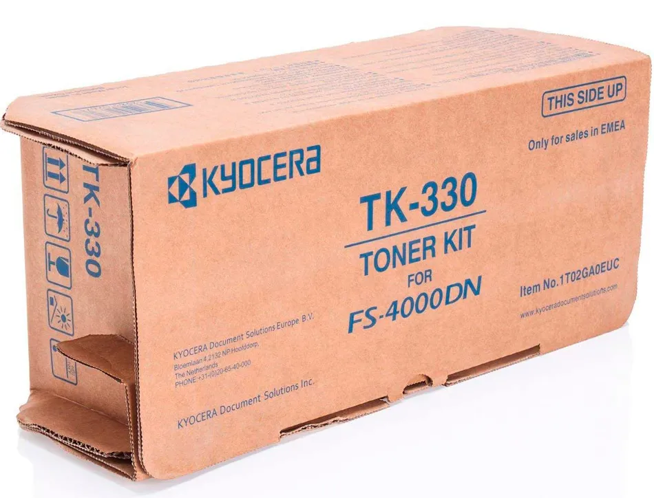 Toner laser kyocera 1t02ga0eu0 tk-330 couleur noir 20000p