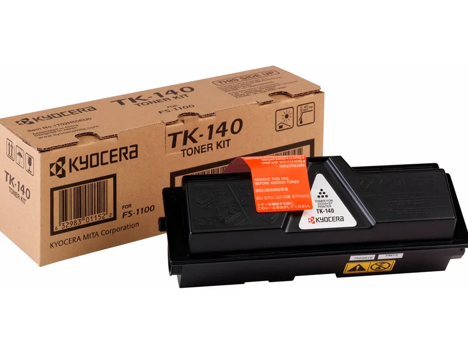 Toner laser kyocera 1t02h50eu0 tk-140 couleur noir 4000p