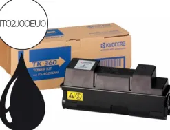 Toner laser kyocera 1t02j00eu0 tk340 pour fs2020dn couleur noir 12000p