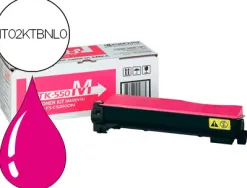 Toner laser kyocera 1t02ktbnl0 tk580m pour fsc5150dn/p6021cdn couleur magenta 2800p