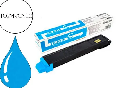 Toner laser kyocera 1t02mvcnl0 tk8315c pour taskalfa 2550ci couleur cyan 6000p