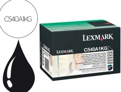 Toner laser lexmark c540/c543/c544/x543/x544 c540a1kg couleur noir 1000p