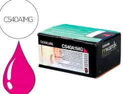Toner laser lexmark c540/c543/c544/x543/x544 c540a1mg couleur magenta 1000p