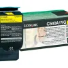 Toner laser lexmark c540/c543/c544/x543/x544 c540a1yg couleur jaune 1000p