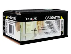 Toner laser lexmark c540/c543/c544/x543/x544 c540a1yg couleur jaune 1000p