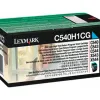 Toner laser lexmark c540h1cg pour c540/c543/ c544/x543/x544 couleur cyan 2000p