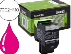 Toner laser lexmark 70c2hm0 pour cs310/410 couleur magenta 3000p