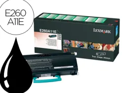 Toner laser lexmark e260a31e pour e260/e360/e460 couleur noir 3500p