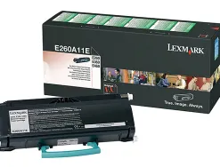 Toner laser lexmark e260a31e pour e260/e360/e460 couleur noir 3500p