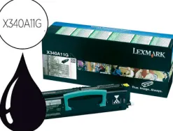 Toner laser lexmark x340a11g pour x340/x342n couleur noir 2500p