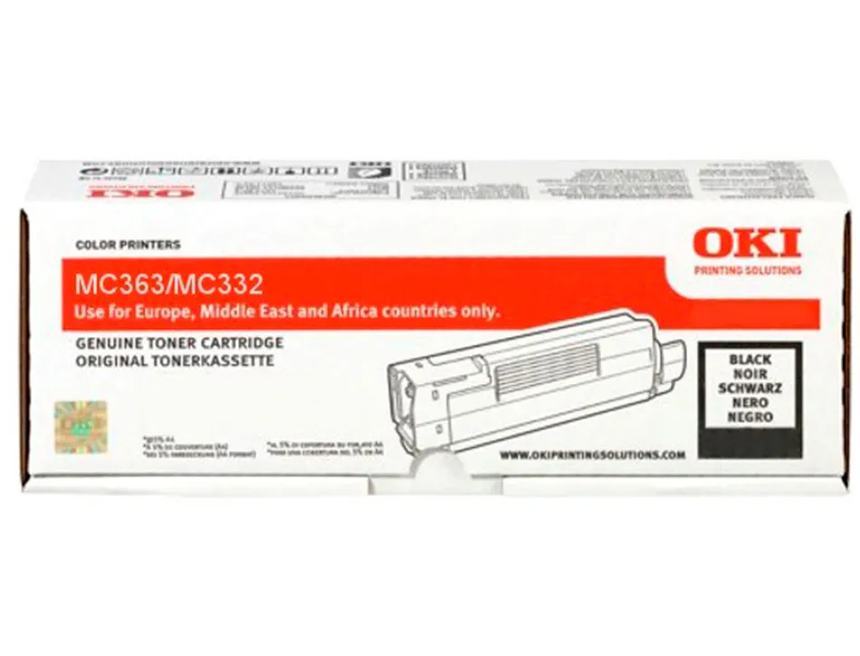 Toner laser oki 46508716 couleur noir 1500 pag