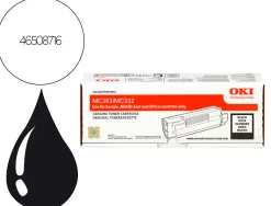 Toner laser oki 46508716 couleur noir 1500 pag