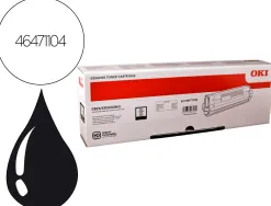 Toner laser oki 46471104 couleur noir 7000 pag
