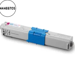 Toner laser oki 44469705 pour c310/c330/c510/c530 couleur magenta 2000p