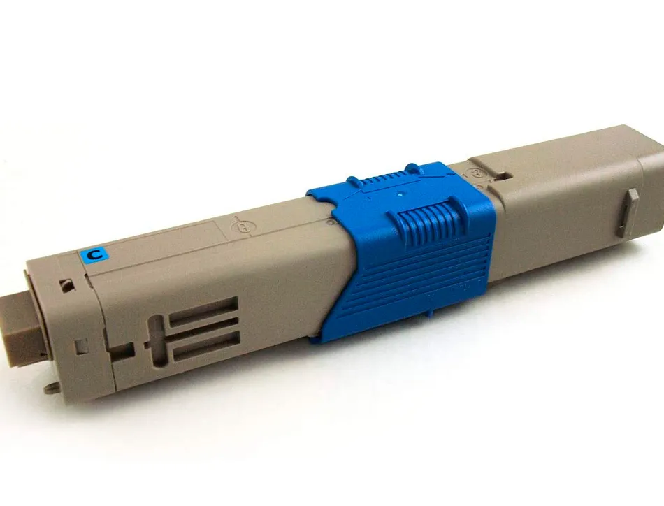Toner laser oki 44469706 pour c310/c330/c510/c530 couleur cyan 2000p