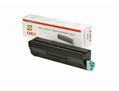 Toner laser oki c3300/c3400/c3450/c3600 1101202 couleur noir 6000p