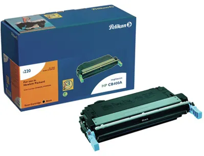 Toner laser pelikan compatible imprimantes hp cb400a noir 7500p