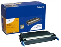 Toner laser pelikan compatible imprimantes hp q7561a cyan