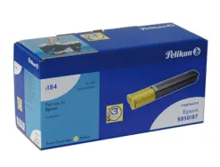 Toner laser pelikan compatible imprimantes epson 0187 couleur jaune