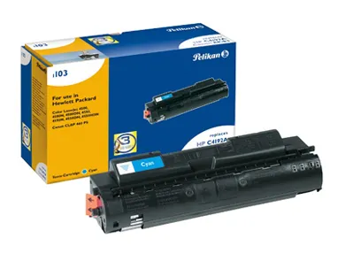 Toner laser pelikan compatible imprimantes hp c4192a cyan