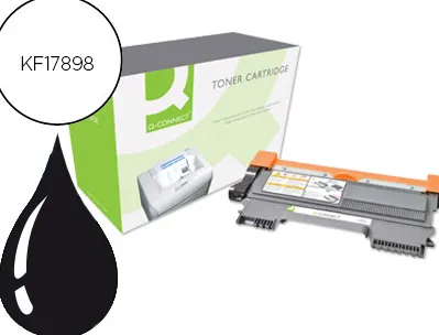 Toner laser q-connect brother 2210 pour hl2240 2250 2270 dcp7060 7065 7070 mfc7360 7460 7860 fax2840 2940 couleur noir