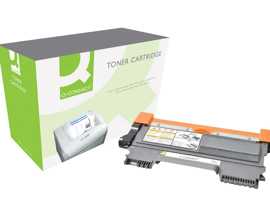 Toner laser q-connect brother 2210 pour hl2240 2250 2270 dcp7060 7065 7070 mfc7360 7460 7860 fax2840 2940 couleur noir