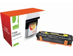 Toner laser q-connect compatible imprimantes hp ce322a couleur jaune 1300p