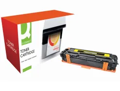 Toner laser q-connect compatible imprimantes hp cb542a couleur jaune 1400p