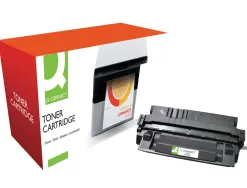 Toner laser q-connect compatible imprimantes canon ep62 et hp c4129x couleur noir haute capacite 10000p