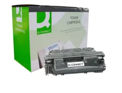 Toner laser q-connect compatible imprimantes canon ep62 et hp c4129x couleur noir haute capacite 10000p