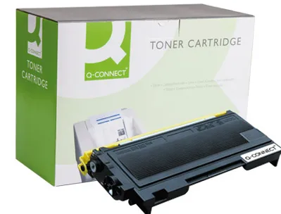 Toner laser q-connect compatible imprimantes brother tn2000 couleur noir 2500p