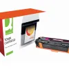 Toner laser q-connect compatible imprimantes hp ce323a couleur magenta 1300p