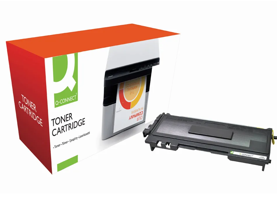 Toner laser q-connect compatible imprimantes brother tn2005 couleur noir 1500p