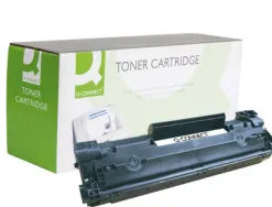 Toner laser q-connect compatible imprimantes hp cb435a couleur noir 1500p